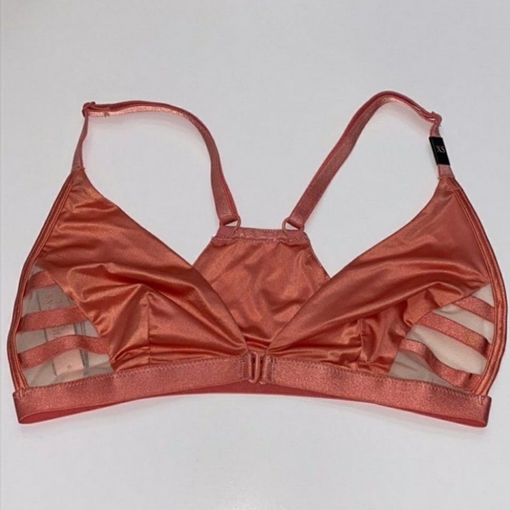 VS triangle silky bra small NWT